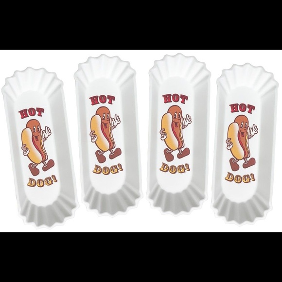 Dining Nostalgia Inspired Retro Happy Hot Dog Holders Poshmark